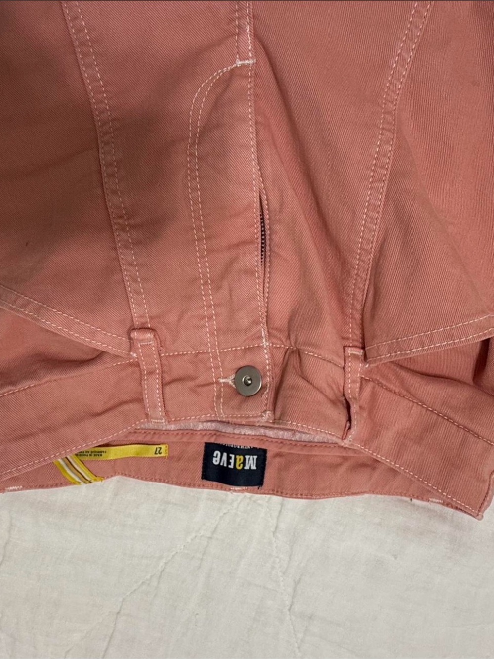 Maeve Rose Pink Utility Jacket